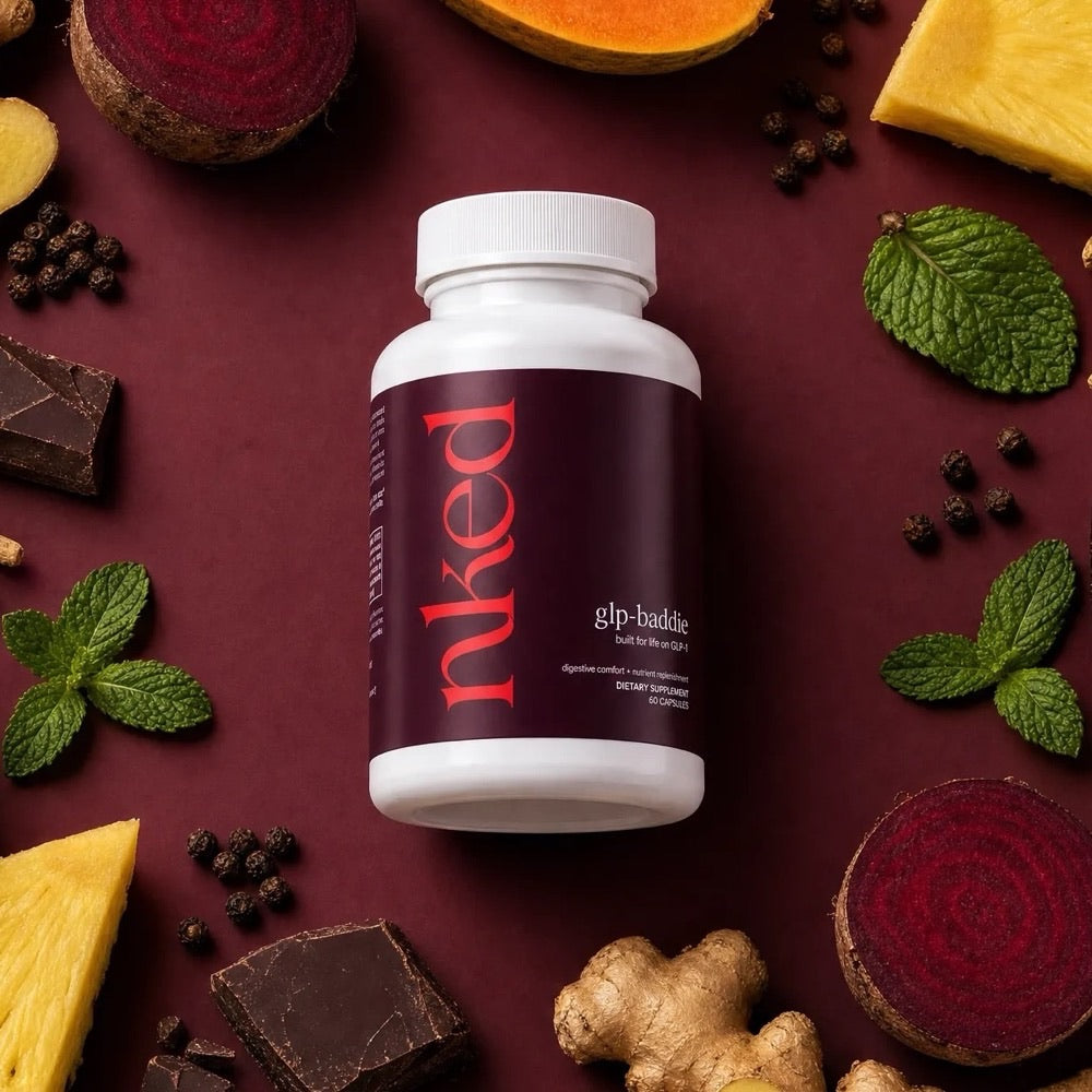 The NKED glp-baddie capsule and its ingredients